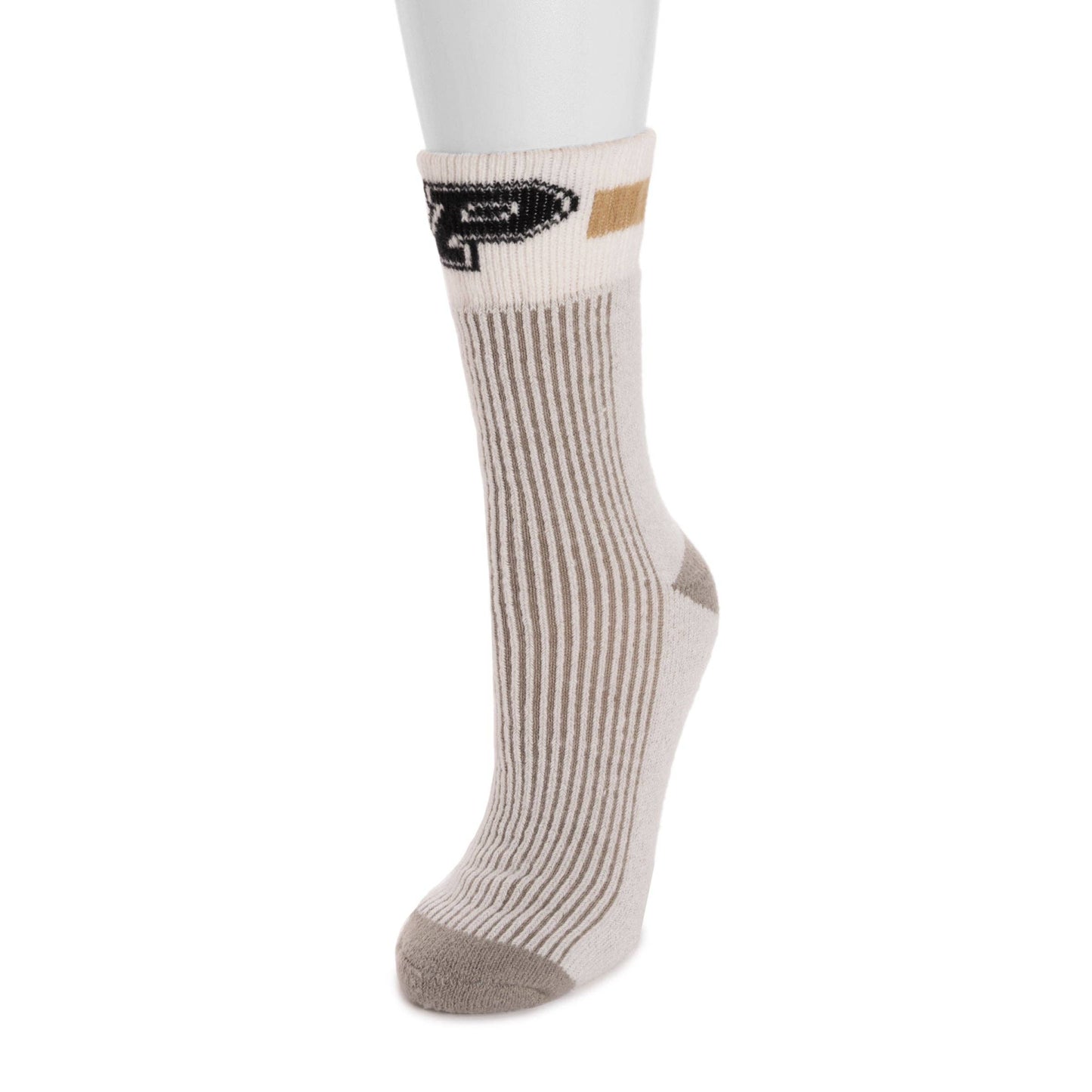 MUK LUKS Purdue GameDay Unisex Lounge Sock