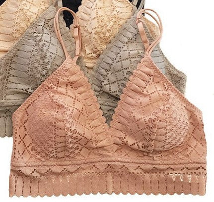 Misty Rose Padded Bralette – Younique Culture