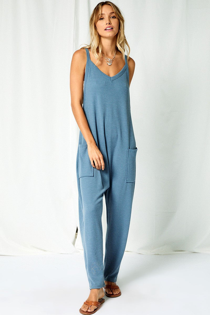 Denim Harem Jumpsuit