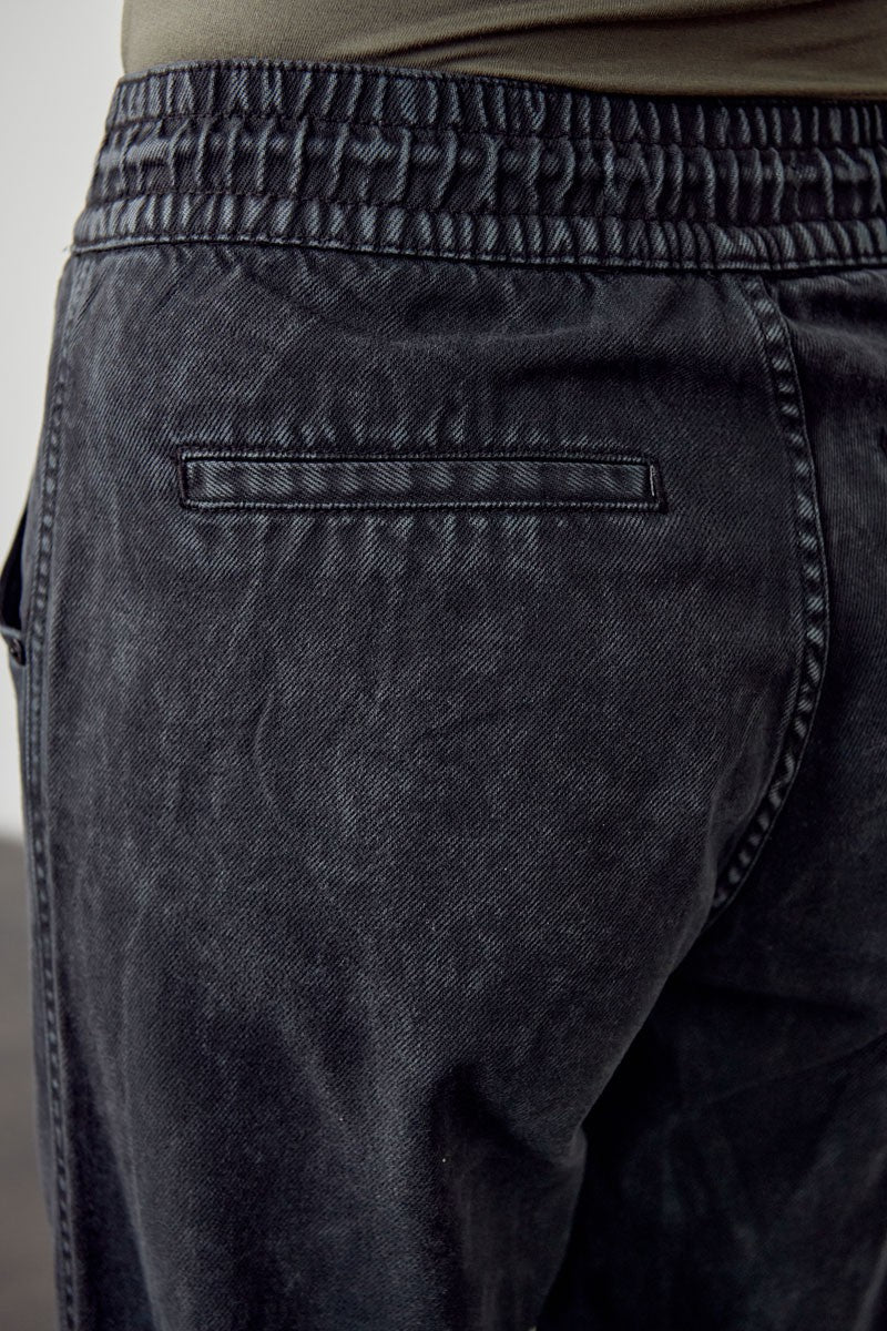 Black High Rise Jogger