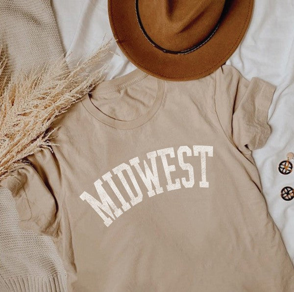 Tan Midwest Tee