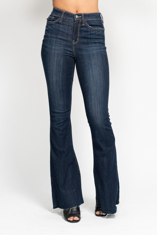 Judy Blue Raw Hem Flare