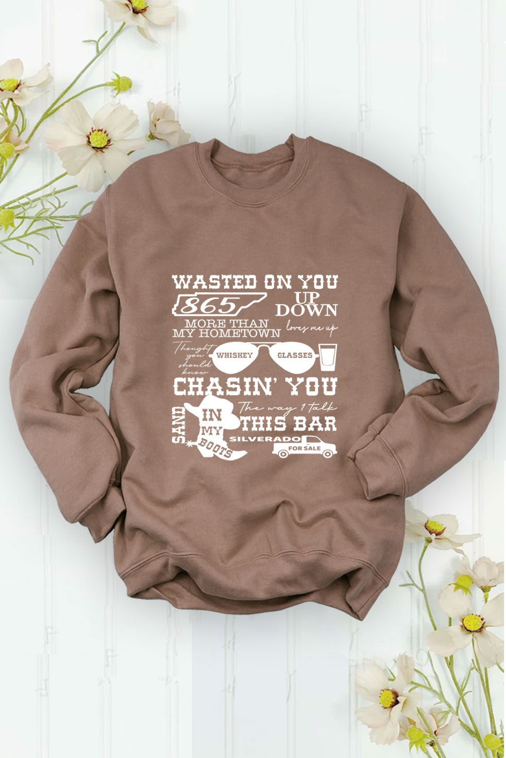 Brown Morgan Wallen Crewneck