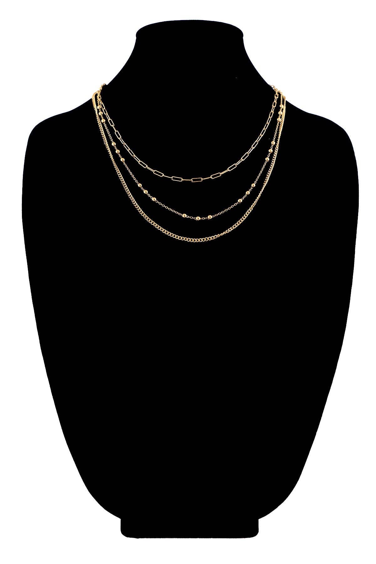 Layered Gold Necklace