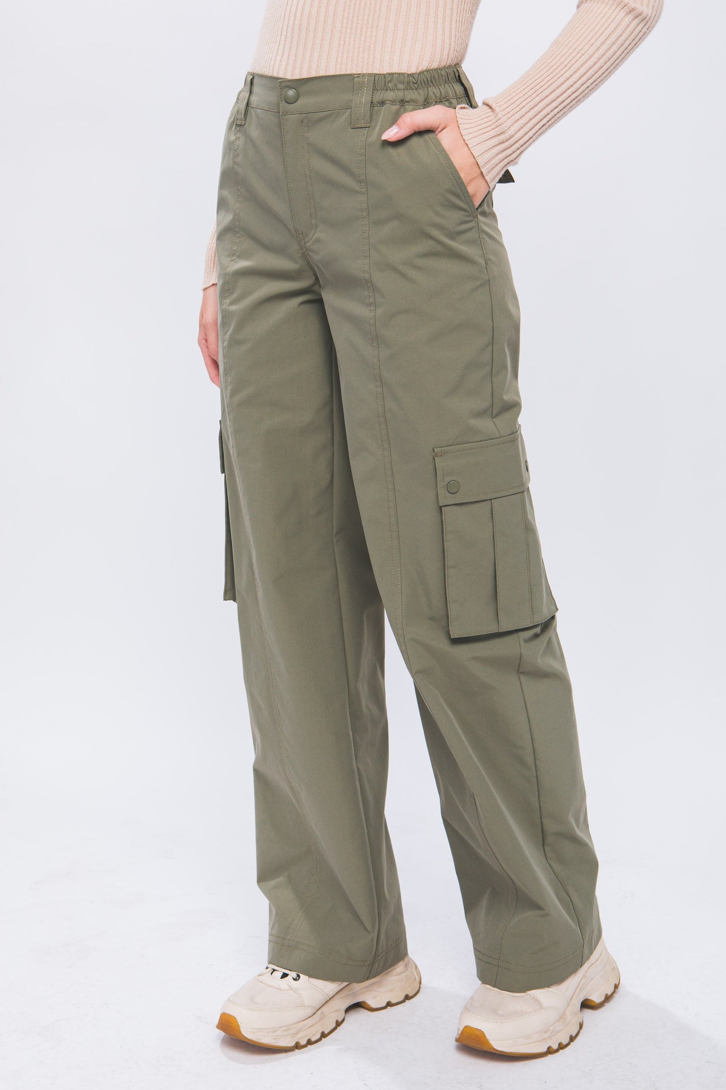 Olive Cargo Pants