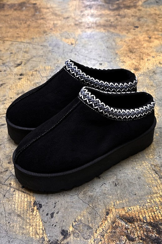 Black Ugg Slipper Dupe