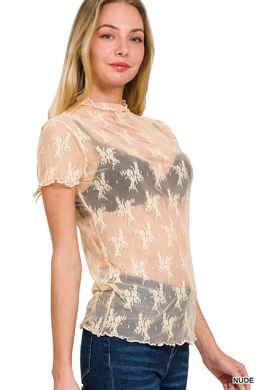 Short Sleeve Layering Top