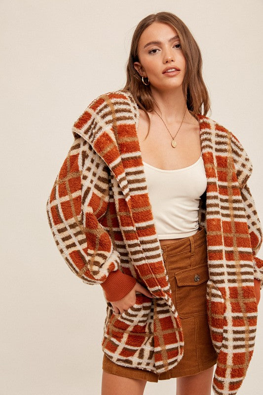Rust Oversized Jacket