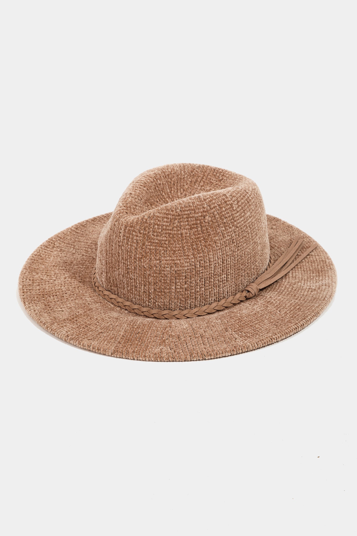 Tan Chenille Hat