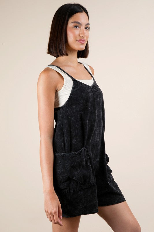 Mineral Washed Romper