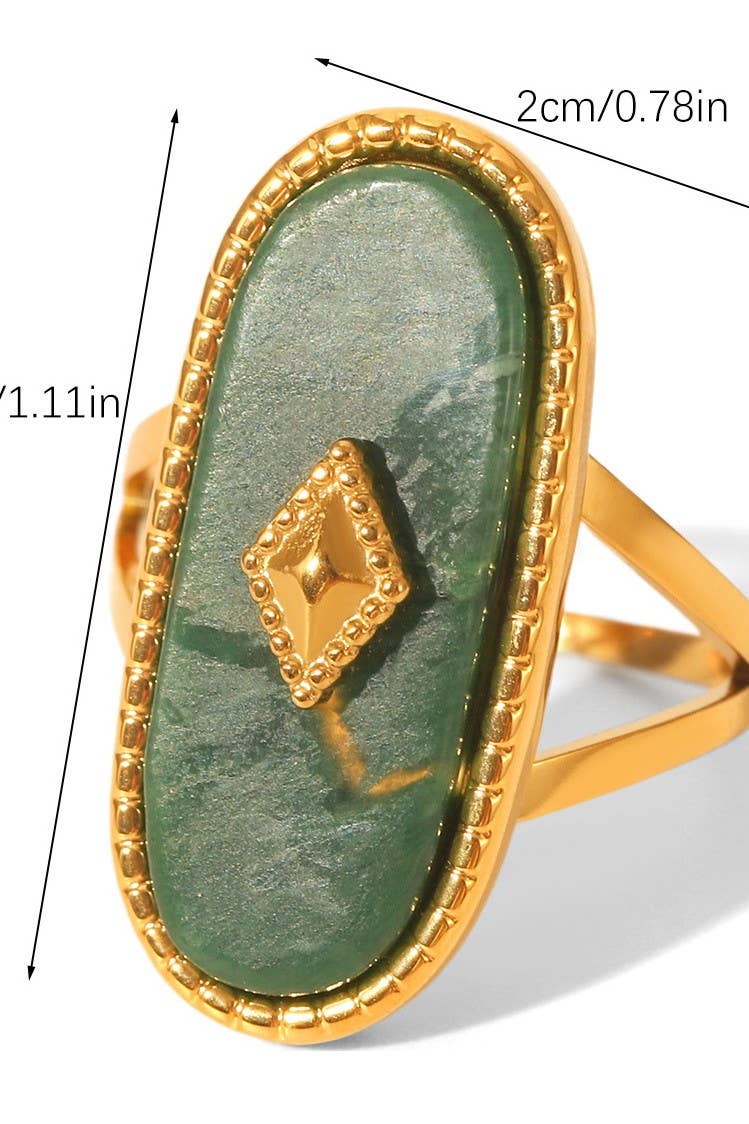 COCKTAIL STATEMENT ADJUSTABLE RING