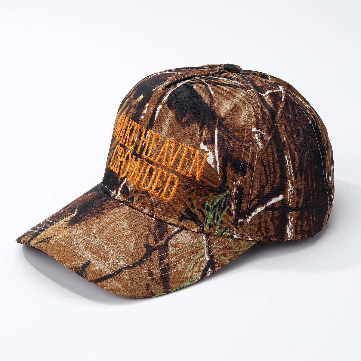 MAKE HEAVEN CROWDED BASEBALL CAP | Camo
