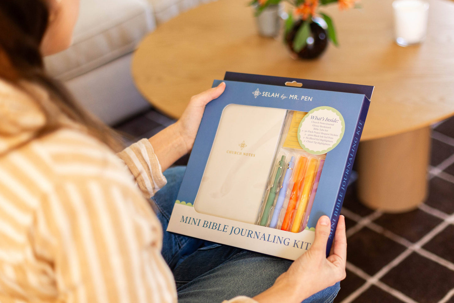 Mini Bible Journaling Kit with Church Notes Journal