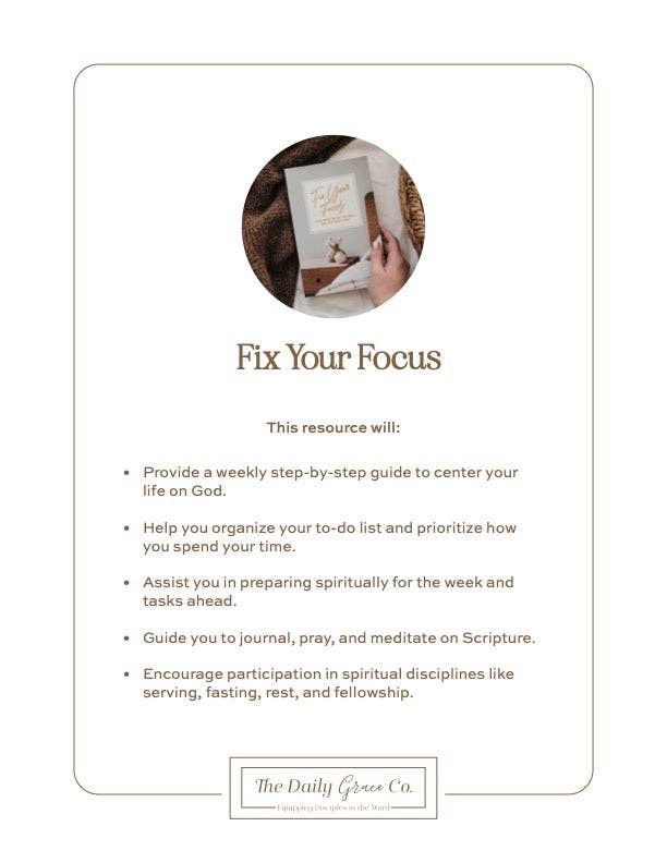 A 52-Week Guide to Help You Put God First