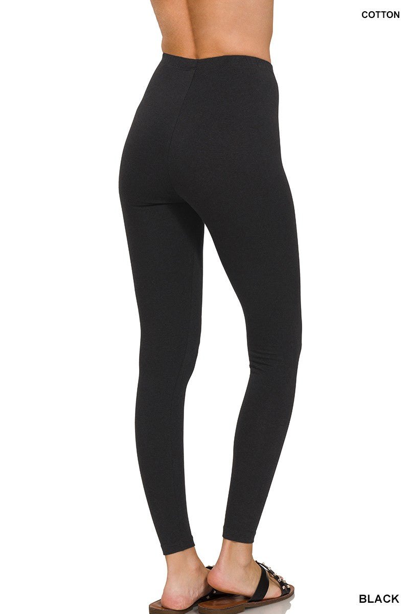 Black Full Length Legging