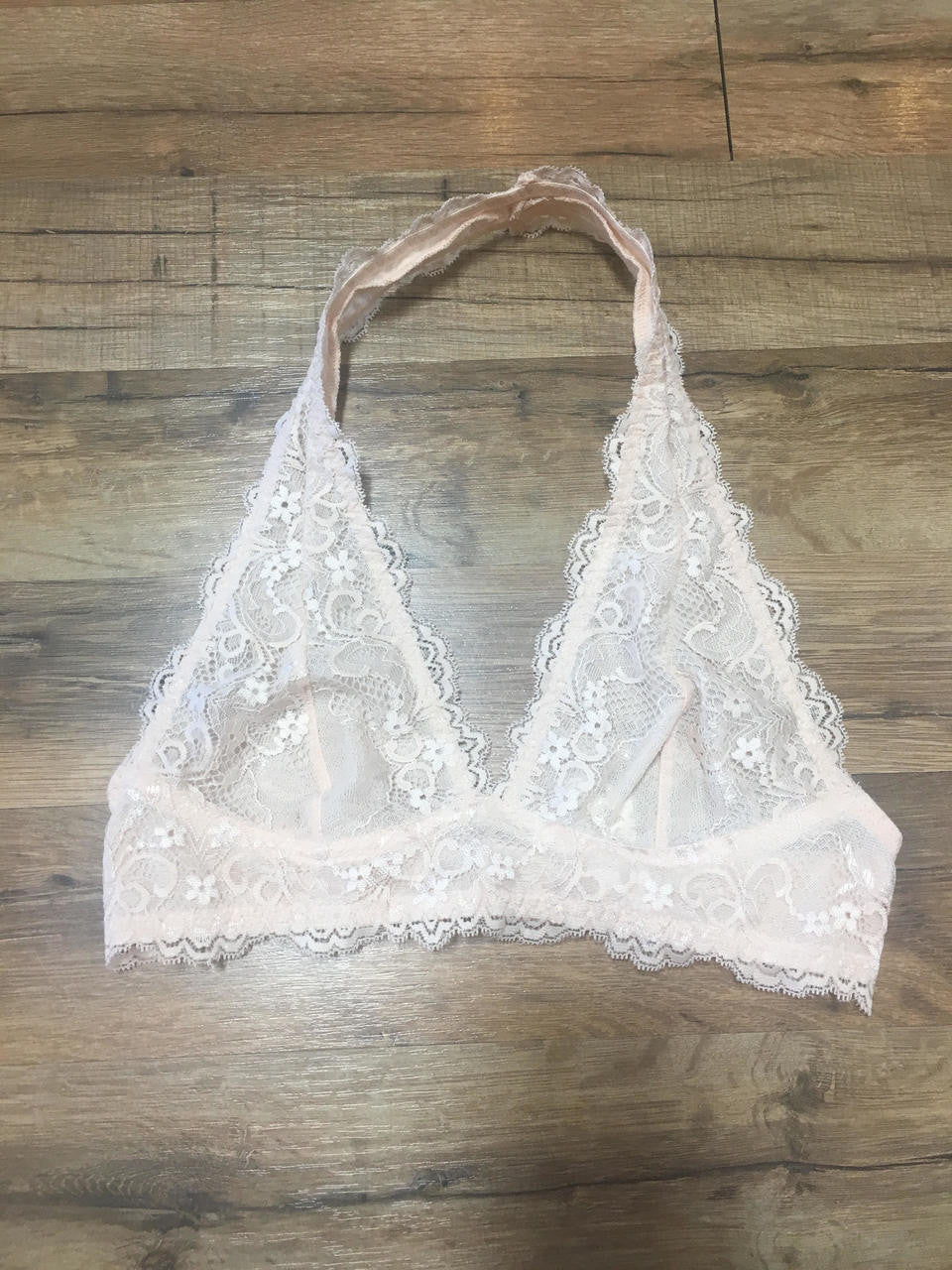 Blush Halter Bralette