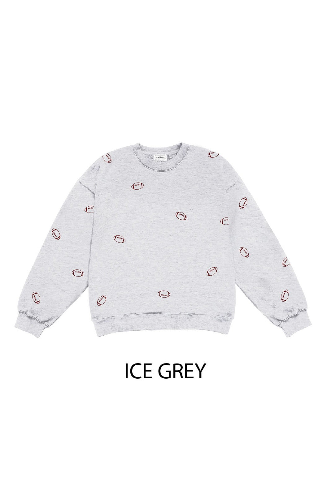 Grey Football Gameday Sweatshirt