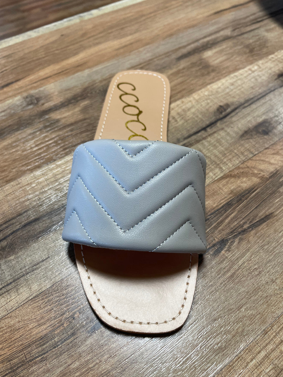 Grey Zig Zag Sandal