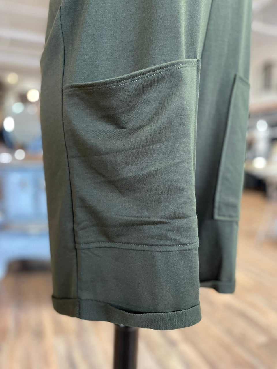 Olive Terry Romper
