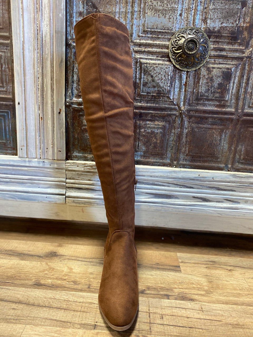 Sepia Knee High Boots