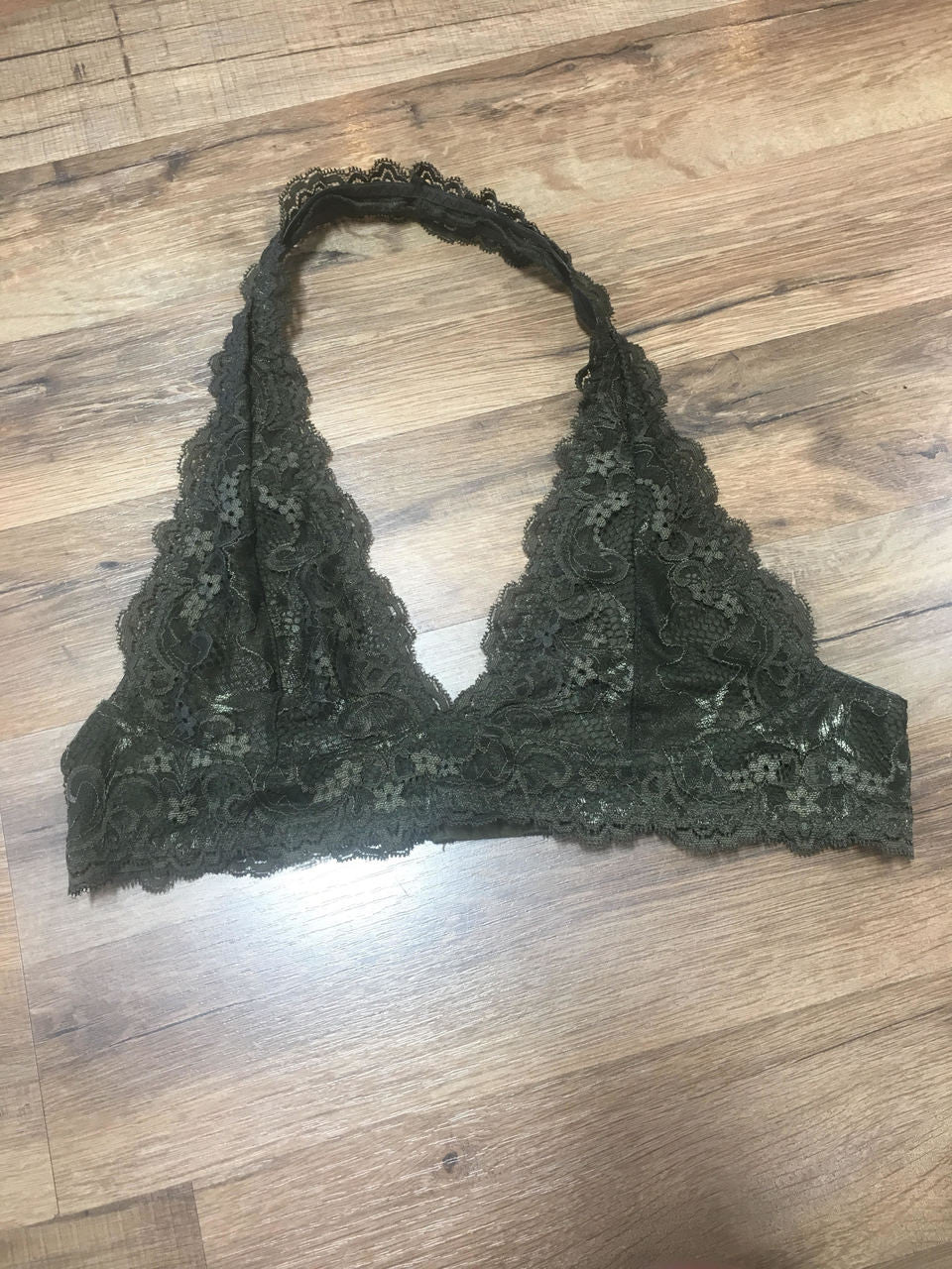 Olive Halter Bralette