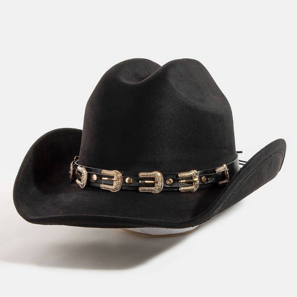 Belt Strap Cowboy Hat: IV