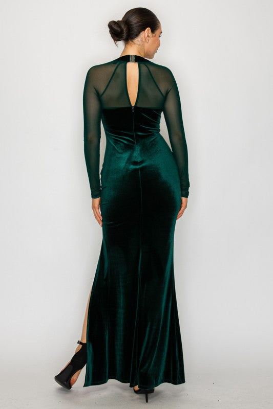 Emerald Long Sleeve Dress