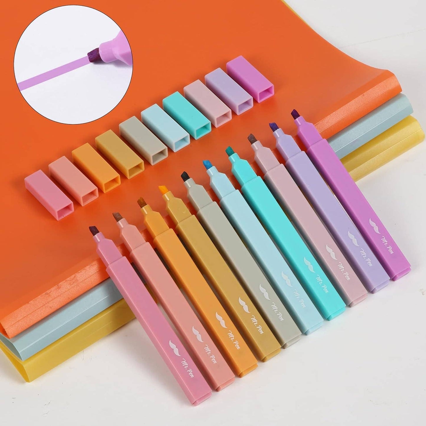 Aesthetic Bible Highlighters 10 Pack Candy Colors