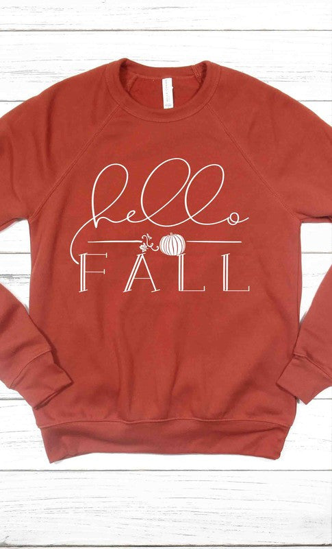 Brick Hello Fall Sweatshirt