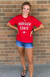 Red Hoosier State Tee