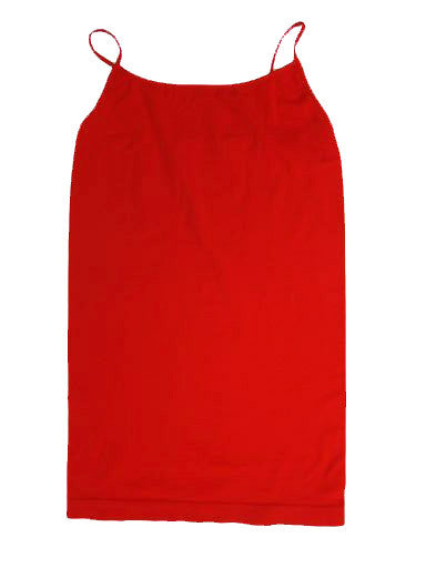 Regular Length Cami Red