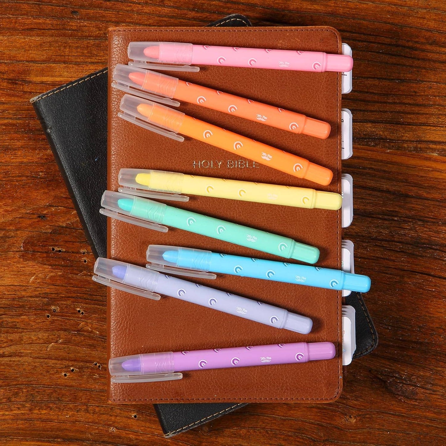 Bible Gel Highlighters 8 Pack No Bleed