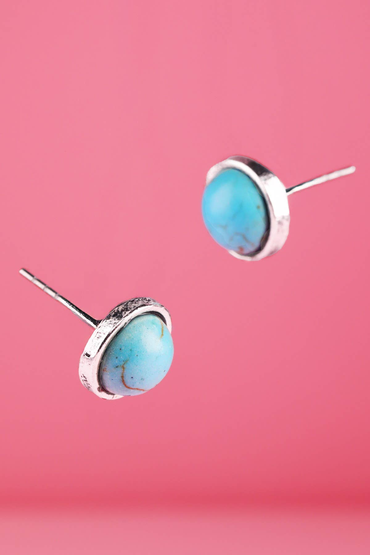 Layered Turquoise Necklace & Earring Set