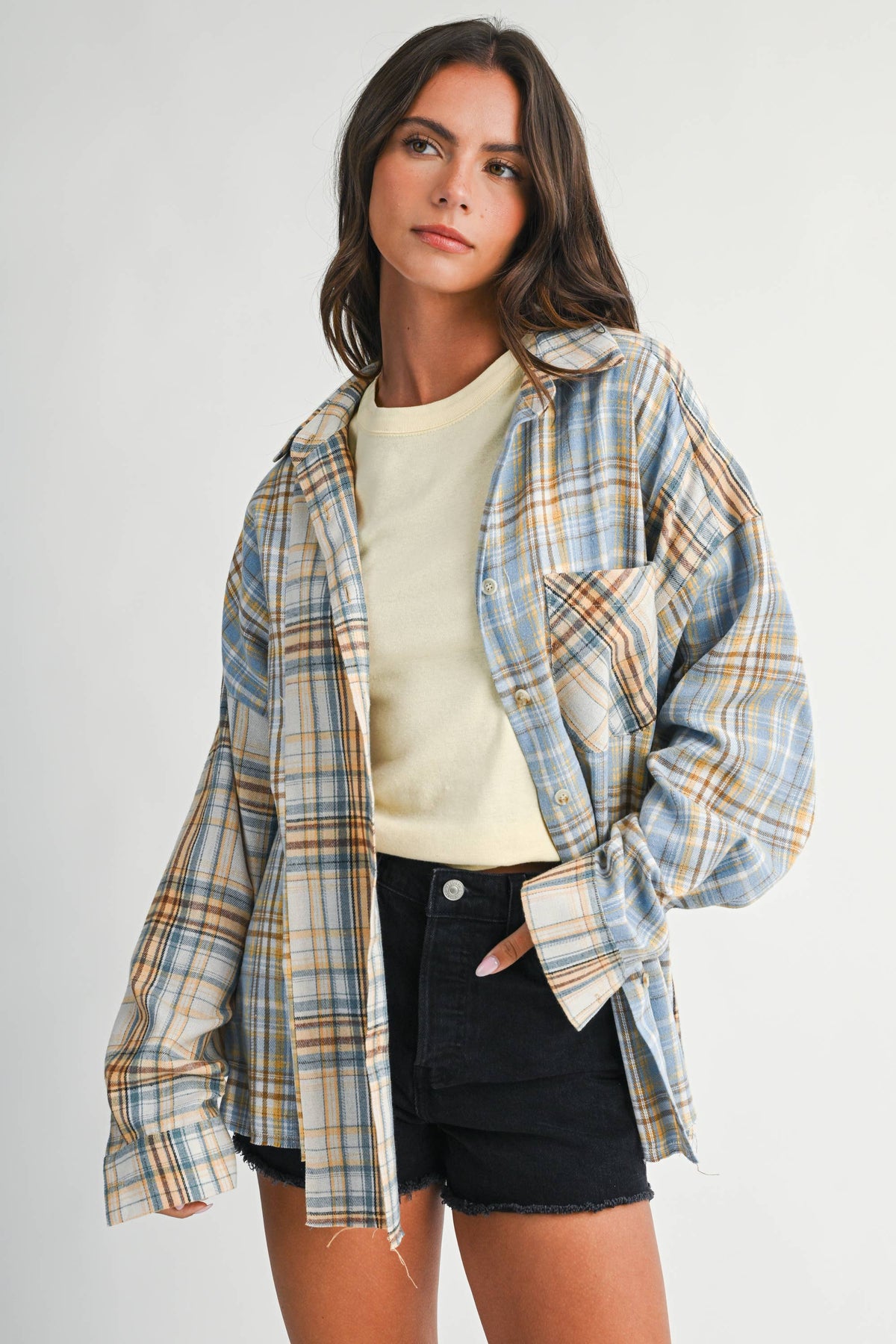 Plaid Flannel Shirt