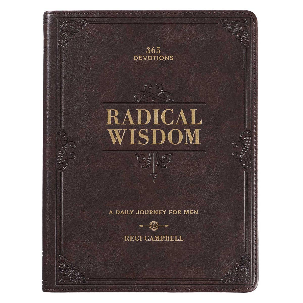 Men's Devotional Radical Wisdom Faux Leather