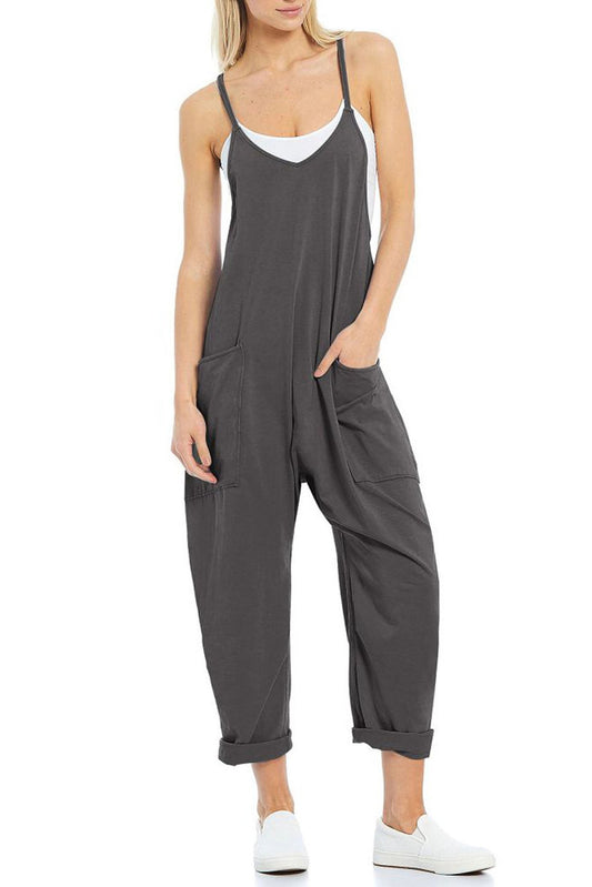 Grey F.P. Hot Shot Dupe Jumpsuit