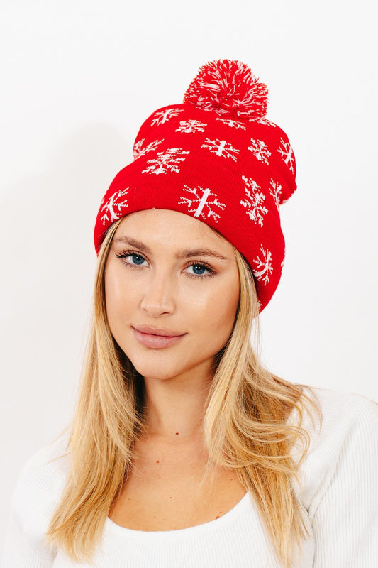 Snowflake Beanie