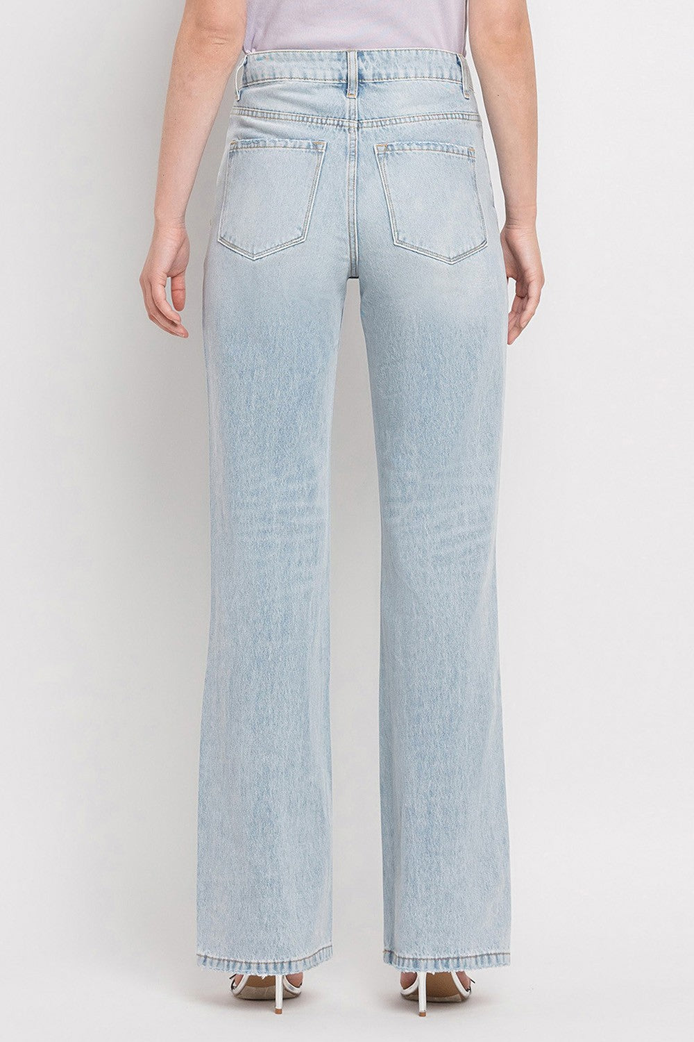 90's Vintage High Rise Flare Jeans