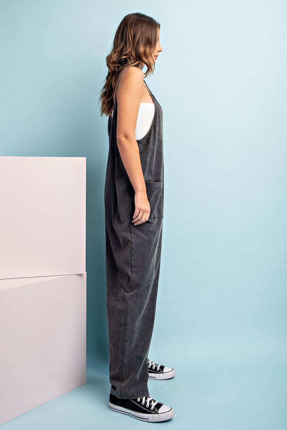 Ash Washed Jumpsuit