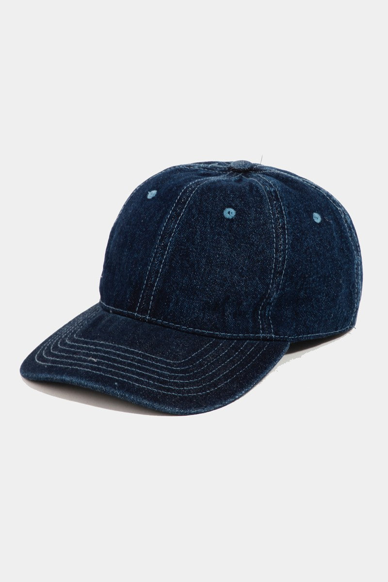 Denim Baseball Cap