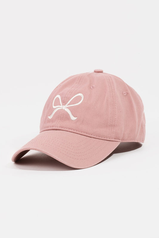 Pink Bow Hat