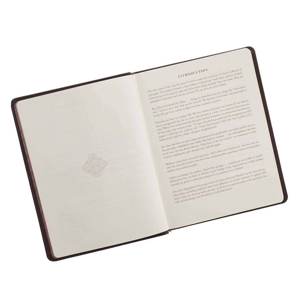 Men's Devotional Radical Wisdom Faux Leather