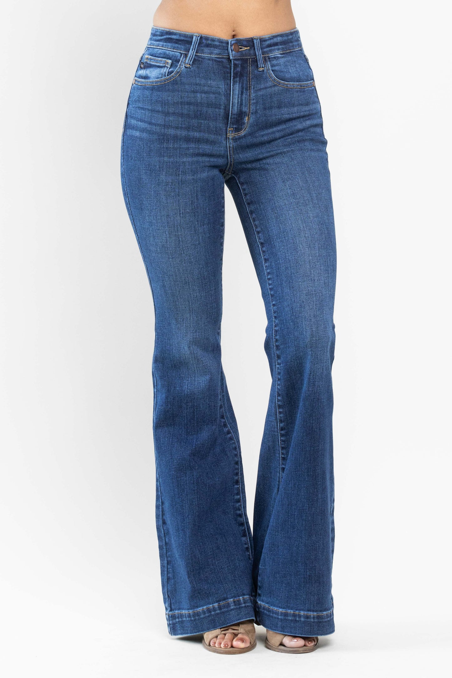 Judy Blue Wide Hem Flare Jeans