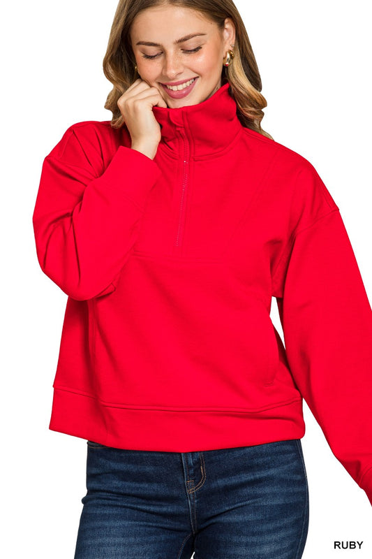 Ruby Half Zip Pullover