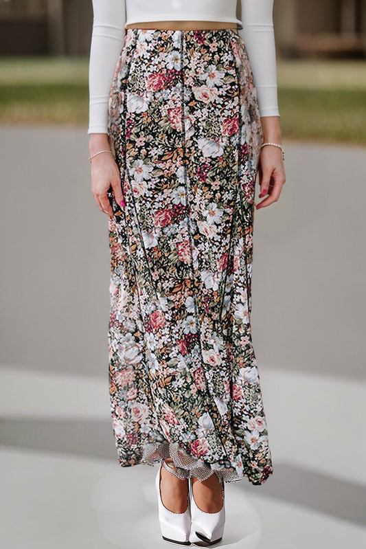 Floral Maxi Skirt