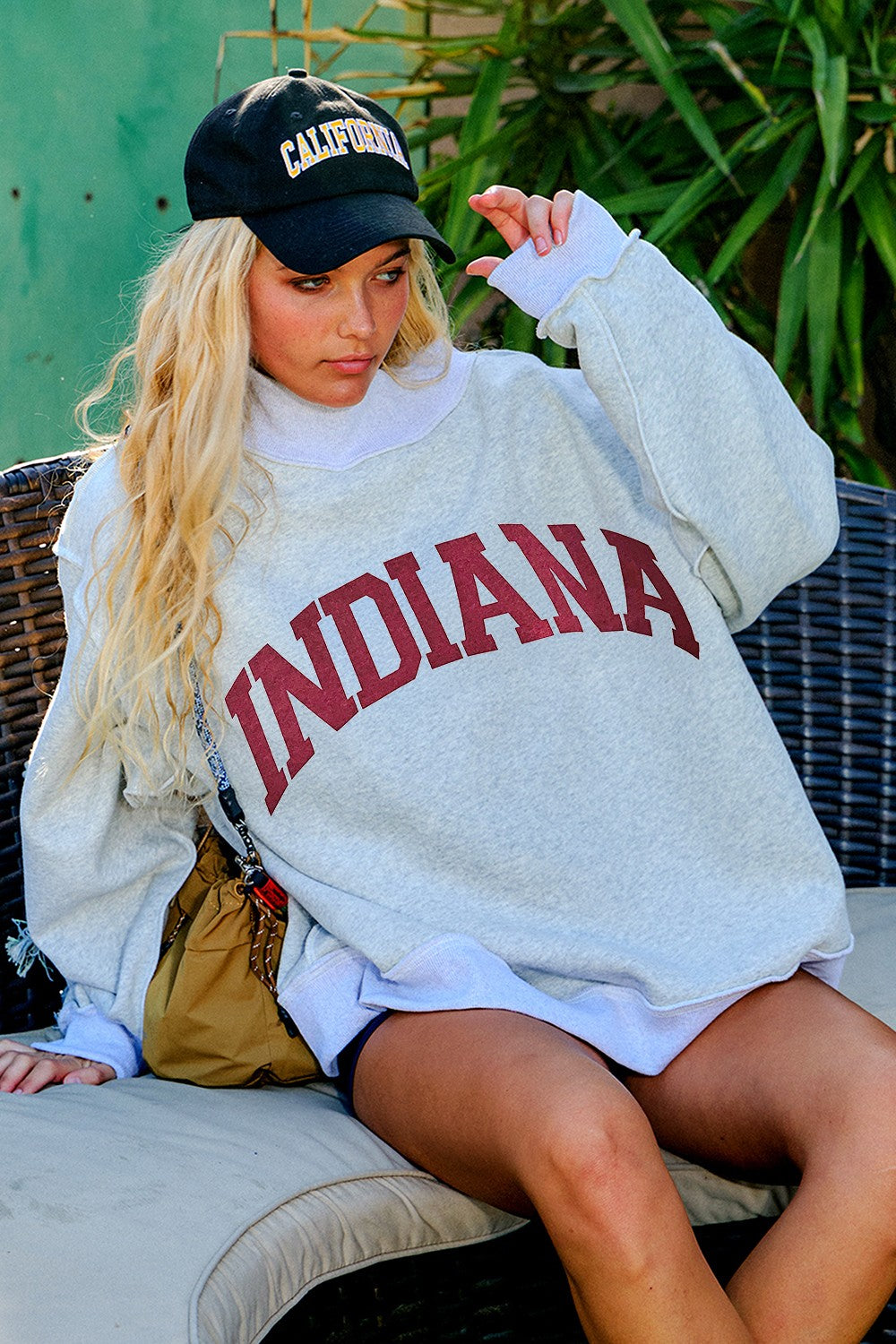 Indiana Mockneck Reversible Crew