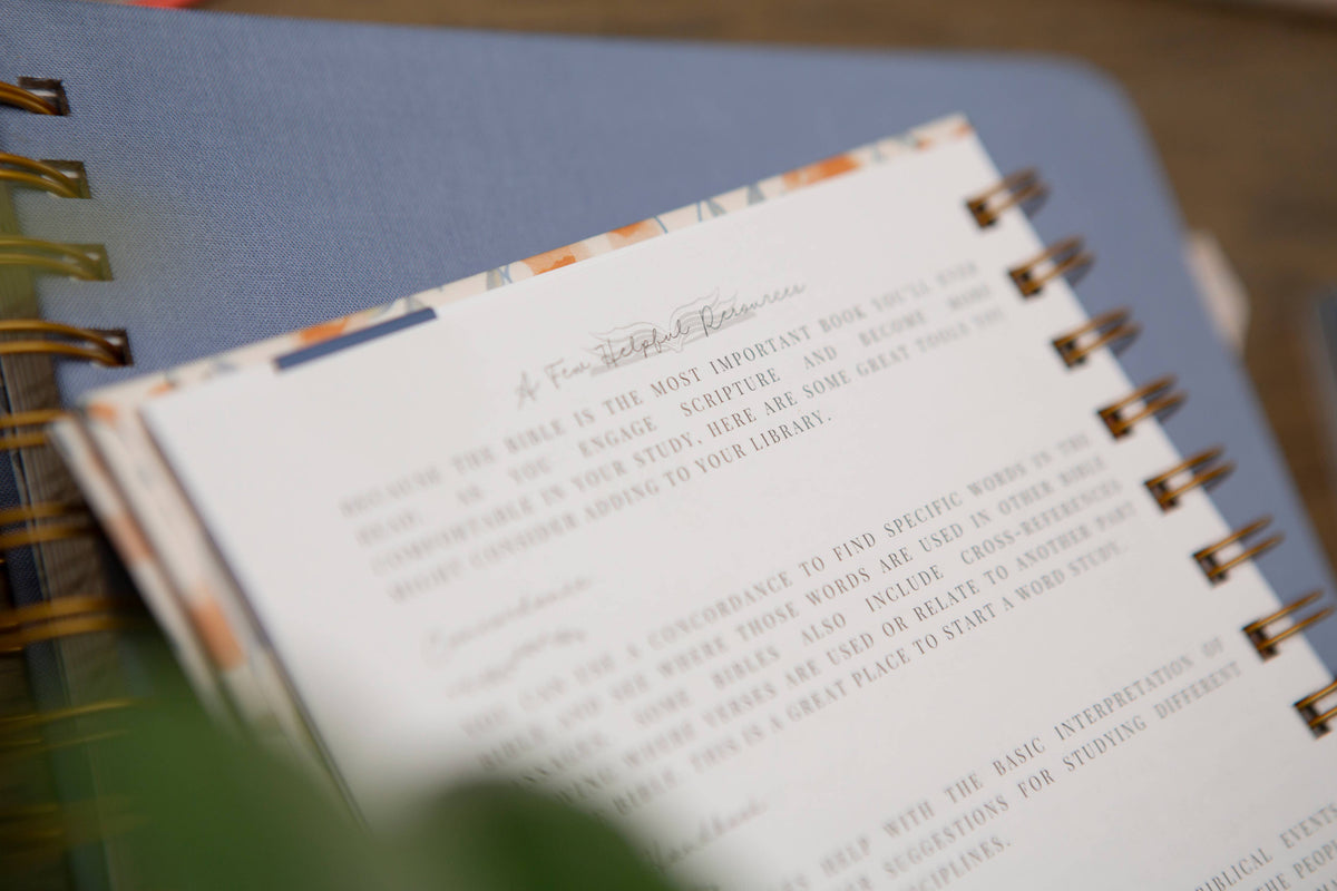 Bible Study Journal for Women | Verse Mapping Journal 