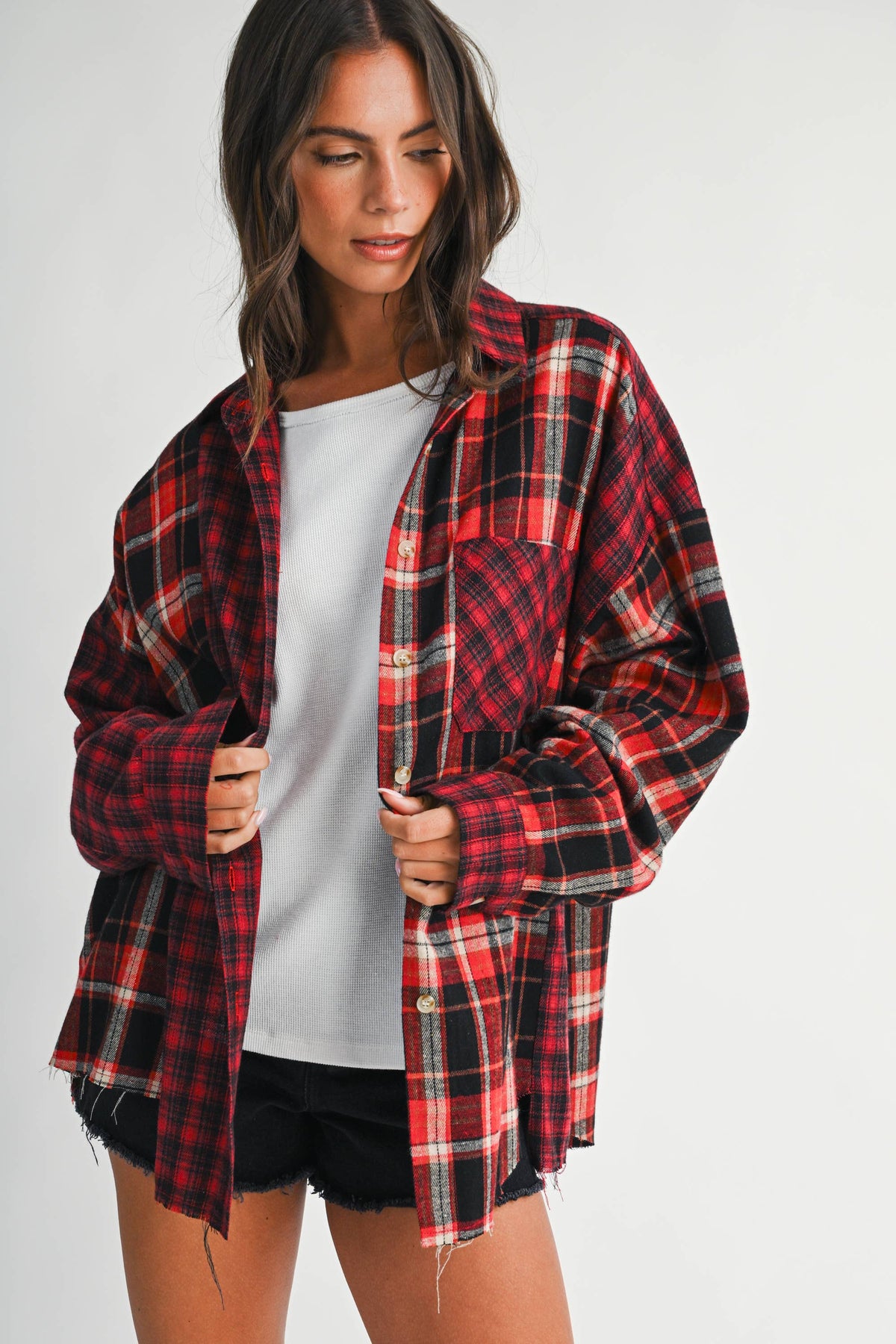 Plaid Flannel Shirt
