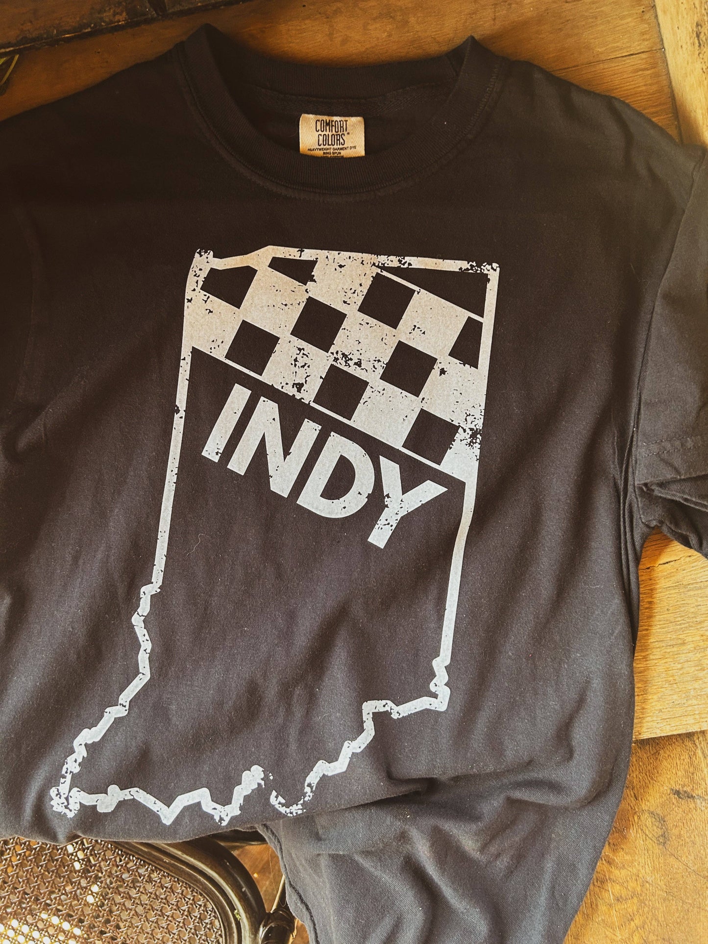 Unisex Indy Race Tee - Vintage Vibes