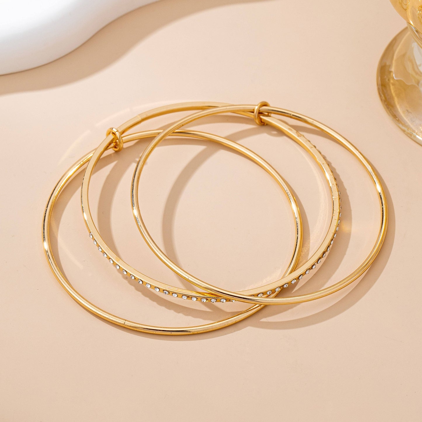 Gold & Silver Bangles Bracelet